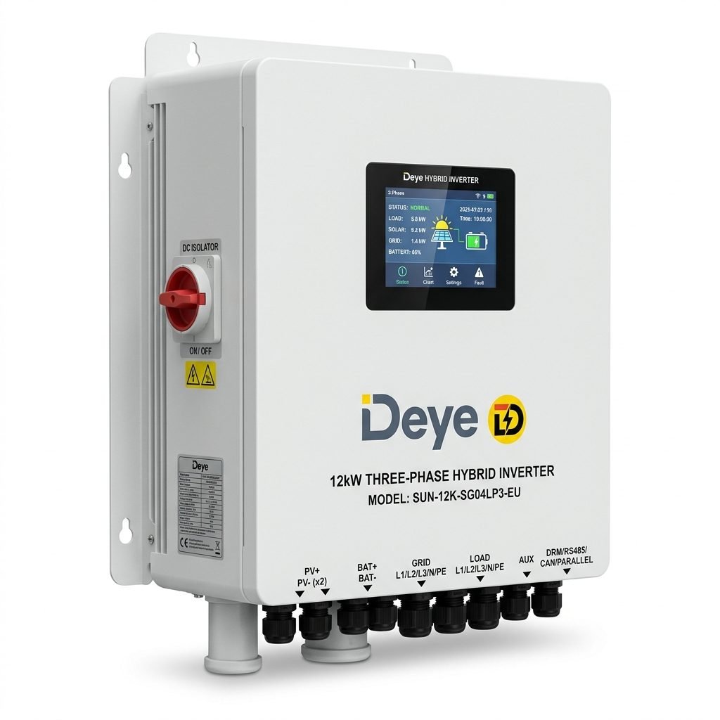 Deye 12kW 3-Phase Hybrid Inverter